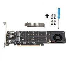 2280 SSD Expansion Split Card RAID 0 Mode Supports 4 Nvme M.2 PH44 PLUS picture