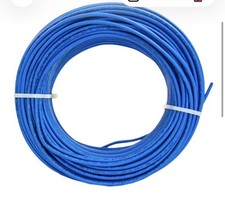 Southwire Type CMP-BLUE 24/4 250 Ft. CAT 5e Plenum Cable | New | In Bag picture