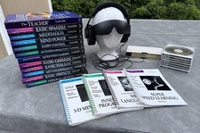 Vintage Lot 1994 Zygon Learning Machine Headset Light Shield CDs Books Works picture