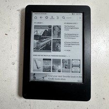Amazon WP63GW Kindle 7th Generation Black - Tested picture