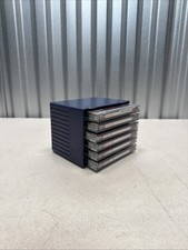 Vintage 90's Iomega Zip Drive Case Disk Holder Storage Fits 6 w/ Zip Disks picture