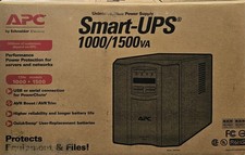 APC SMT1000 Smart-UPS 120 VAC 1000/1500va NEW OPEN BOX, NEW BATTERIES, TESTED. picture