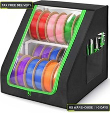 3D Printer Filament Storage Box – Holds up to 21 Spools 2-Tier Filament Rack an picture