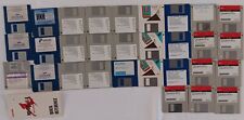 Vintage LOT of Microsoft Floppy Disks 30 Used picture