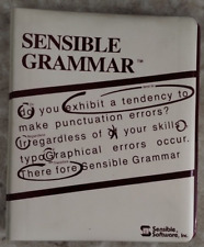 Sensible Grammar - vintage Apple II software 1986 picture