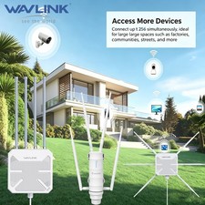 AX3000 AX1800 WIFI ROUTER EXTENDER OUTDOOR AP WEATHERPROOF POE POWER LONG RANGE picture