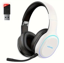 gaming headset wireless LED KOFU maximum Comfort 3D surround Sound ULTRA LIGHT picture