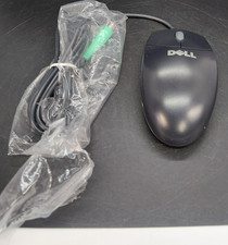Vintage DELL Logitech M-S69 PS/2 Mechanical Ball Wheel Mouse picture