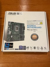 Asus PRO Q670M-C-CSM Desktop Business Motherboard NEW SEALED picture