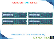 Lot of 4 Samsung 8GB 2Rx4 PC3L-10600R DDR3 Server Memory M393B1K70CH0-YH9 picture