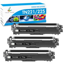 3 Pack TN221BK Toner Compatible With Brother MFC-9130CW 9330CDW 9340CDW TN-221 picture