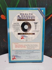 1993-94 Edition Health & Medical Industry Directory CD-ROM Sealed Vintage RARE picture
