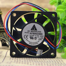 1pc NEW Delta AFB0624MB 6015 6CM 24V 0.10A 3-wire Ball Inverter Fan picture