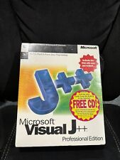 NEW Microsoft Visual J++ Professional Edition Windows 95/NT Workstation SEALED picture