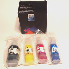4PK T542 Black Color Refill Ink Bottles for Epson 542 Ecotank Pro Printer Series picture