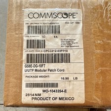 Commscope Systimax Cat6 Gray Patch Cords 10ft (box of 50) picture