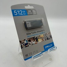PNY Elite Turbo Attache 4 512GB USB 3.2 Flash Drive - Brand New picture