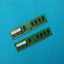 Micron DDR2 Desktop Memory MT 16HTF25664AY-800J1 PC2-6400U 2x2GB (4GB Kit) picture
