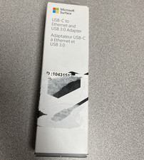 GENUINE Microsoft USB-C to Gigabit Ethernet & USB 3.0 Adapter**1860** picture