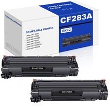 2PK CF283A 83A Toner for HP LaserJet Pro MFP M225rdn M201dw M127fw Printer picture