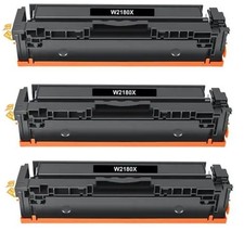3PK W2180X Black Toner Cartridge Compatible For HP 218X Pro 3201dw, MFP 330fdw picture