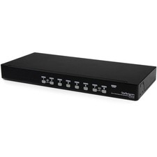 StarTech 8 Port 1U Rackmount USB KVM Switch with OSD picture