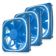 Vetroo DF120 Computer Case Fan, 120mm LED Lighting PC Cooling Fan - Blue picture