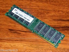 Genuine MT 256 MB DDR PC2100U CL2.5 Desktop Memory (MT16VDDT3264AG-265A1) picture