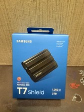 Samsung T7 Shield 2TB External USB 3.2 Gen2 Rugged SSD IP65 WaterResistant Black picture