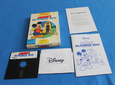 Vintage Mickey's Runaway Zoo Disney Software PC Floppy Disk Ages 2-5 picture
