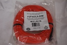 Belkin Fiber Cable LC to MTRJ, Multimode 50/125, Duplex Orange 50M  F2F402L9-50M picture
