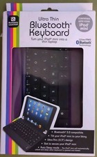 Bluetooth Keyboard Ultra Thin Purple TESTED picture