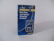 Pack of 8 Leviton One-Gang Low Voltage Mounting Brackets picture