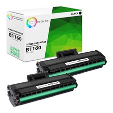 TCT 2PK 331-7335 Black Laser Toner Cartridge For Dell B1160 B1160w B1165nfw picture