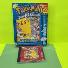 Pokémon Project Studio Blue.BRAND NEW.FACTORY SEALED+Pokemon Red,MINT CONDITION picture