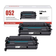 PIONOUS 052 Black Toner Cartridge 2-Pack for Canon CRG052 New High Yield picture