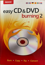 Roxio Easy CD & DVD Burning 2 - Disc Burner & Video Capture Software Brand New  picture