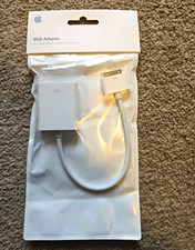 Apple 30-Pin to VGA Adapter White for iPad iPhone iPod touch MC552ZM/B picture