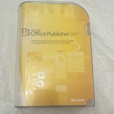 Microsoft Office Publisher 2007 Desktop Publishing CD English for Windows Vista picture