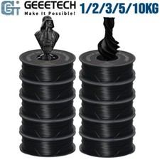 1/2/3/5/10KG Geeetech Black PETG 3D Printer Filament 1.75mm 1KG/Roll Bulk Lot US picture