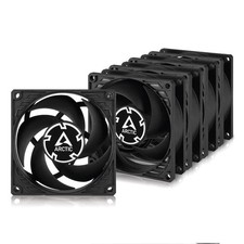 ARCTIC P8 Silent 5 Pack  PC Fan, 80 mm case Fan, optimised for Static Pressur... picture