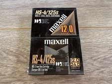 Maxell HS-4/125s DDS-3 4mm Data Cartridges Lot Of 2 New picture