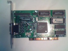 PCI Video Graphics Card Magictronic A-VGA6500-2M-2 Venus S3 Trio64V+ 2MB LPB picture