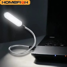 USB LED Book Light HOMEFISH Mini Flexible Reading Lamp Portable Night Light 1PC picture