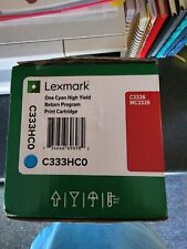 Lexmark C333HC0 Cyan High Yield Toner Print Cartridge picture
