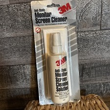 3M Anti-Static Monitor Screen Cleaner 4oz and 10 wipes NEW picture