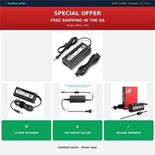19V 2.1A 40W AC Adapter Charger for Delta ADP-40PH Asus Averatec Laptop picture