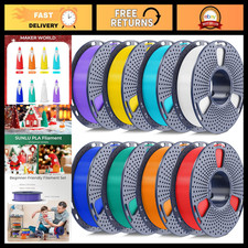 1.75mm PLA Filament 250g Spool Bundle for 3D Printing - High-Quality, Eco-Friend picture