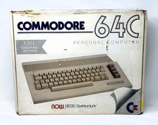 Commodore 64C Computer - Original Box - Manuals - Cover - PSU picture
