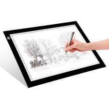 A4 LED Copy Board Light Tracing Box, Adjustable USB Power Artcraft LED Trace ... picture